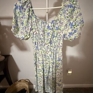 First Love Pastel Floral Dress size S